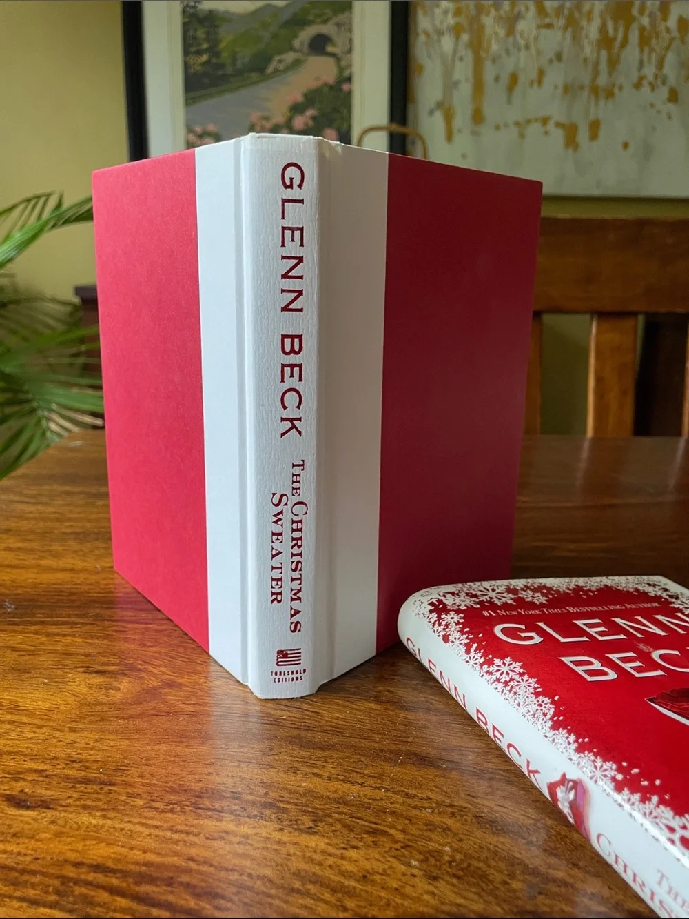 6 Holiday Christmas Hardcover Book Bundle Lot Red, Green, White Covers - Picture 8 of 13